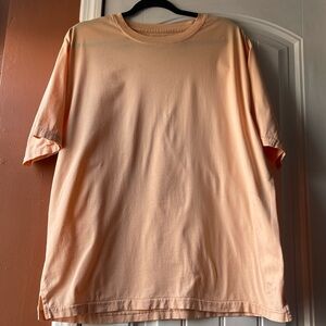 Tommy Bahama Peach Short Sleeve 100% Cotton Crewneck Tee size XL